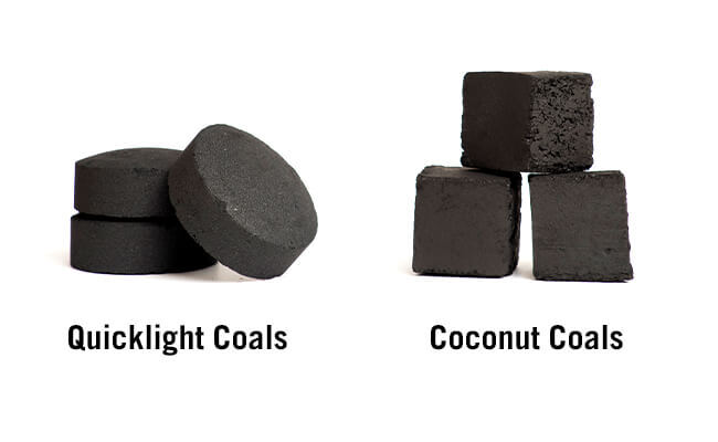 Hookah Coal Types