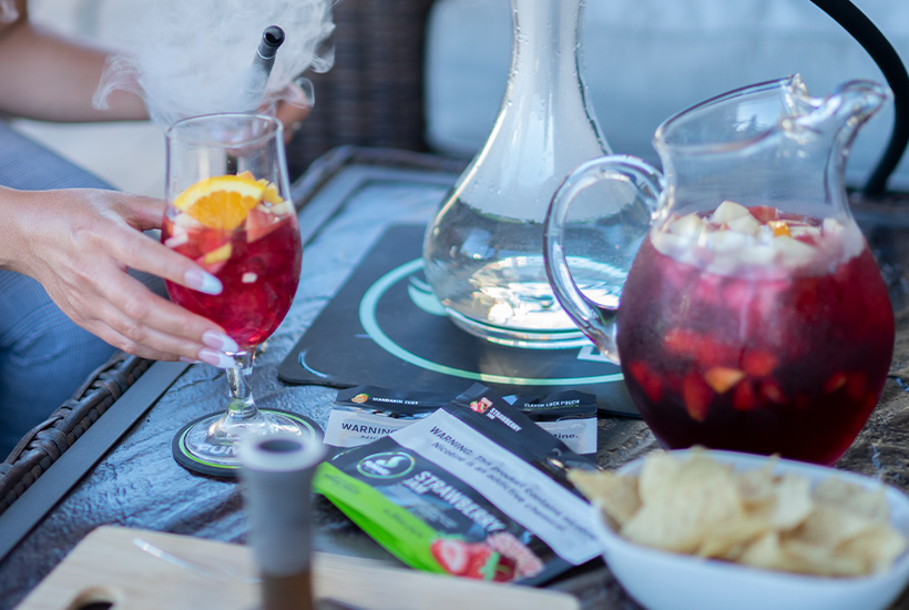 Summer Sangria and Hookah