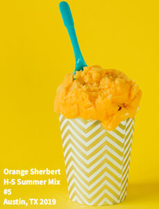 ORANGE SHERBERT